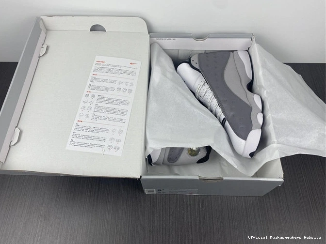 Official Maikesneakers Jordan Grey 13 4178 Chic 414571- Atmosphere Retro 1013